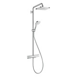 Cumpara ieftin Coloana dus cu baterie si termostat Hansgrohe, Croma E 280, 1 jet, Ecostat E, crom