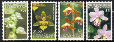 GRENADA CARRIACOU &amp;amp; PETITE MARTINIQUE 2007, FLORA, MNH foto