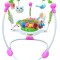 Saritor pentru copii cu centru de activitati WePro Store, Baby jumper, ajustabil pe inaltime, scaun rotativ 360&deg;, Sunete, Lumini, Accesorii atractive,