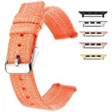 Curea material textil, compatibila cu Apple Watch 9|8|7|6|5|4|3|2|1 Series, 49mm|45mm|44mm|42mm, Merigold Orange