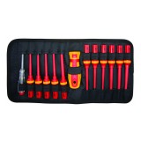 Set 13 surubelnite izolate Cr-V Top Master, 1000 V, cutie depozitare inclusa