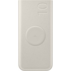 Baterie Externa Wireless Samsung, 10000mAh, 25W, PD + FQI, 1 x QI - 2 x USB-C, Bej EB-U2510XUEGEU foto