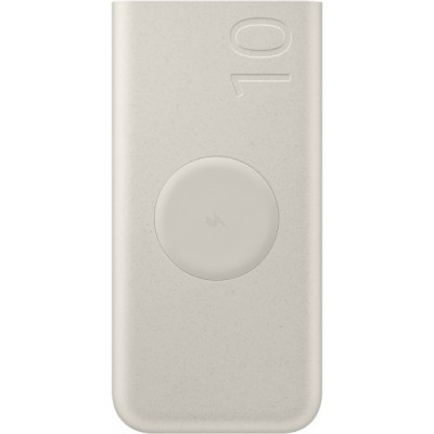 Baterie Externa Wireless Samsung, 10000mAh, 25W, PD + FQI, 1 x QI - 2 x USB-C, Bej EB-U2510XUEGEU foto