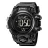 Ceas Sport Militar Digital SKMEI 2140 , Afisaj LED, Cronometru, Alarma, Rezistent la Apa 5ATM, Design Masculin Robust