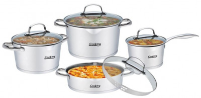 Set Gatit Inox 8 Piese Heinner Troya 31523961 foto