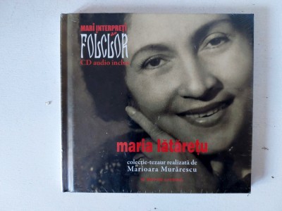 CD - Mari interpreti de folclor - Maria Lataretu - muzica populara, sigilat foto