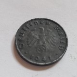 Germania Nazistă 10 reichspfennig 1941D (Munchen), Europa