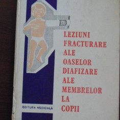 Leziuni fracturare ale oaselor diafizare ale membrelor la copii-Leonida Cristu Ionescu