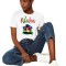 Tricou dama alb - Aloha Exotic - M