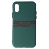 Husa Silicon iPhone X Midnight Green (High Copy) Premium