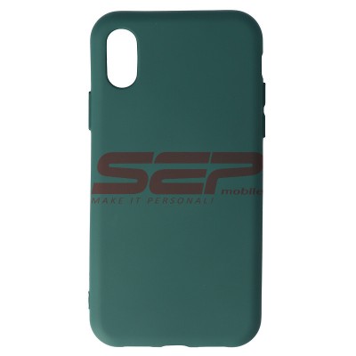 Toc silicon High Copy Apple iPhone X Midnight Green foto