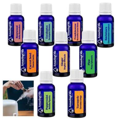 SET 9 uleiuri esentiale 100% PUR -15 ml fiecare plus difuzor mic NR#4 foto