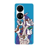 Husa compatibila cu Huawei Nova Y70 model Pick your weapon, Silicon, TPU, Viceversa, Transparent, Carcasa