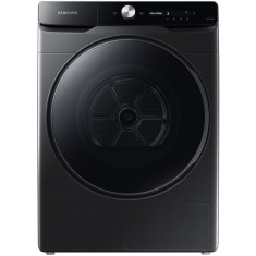Uscator de rufe Samsung DV16DG8600BVU4, 16 kg, Clasa C, Pompa de caldura hibrida, WiFi SmartThings, Siguranta copii, Hygiene Care+, AI Dry, Negru