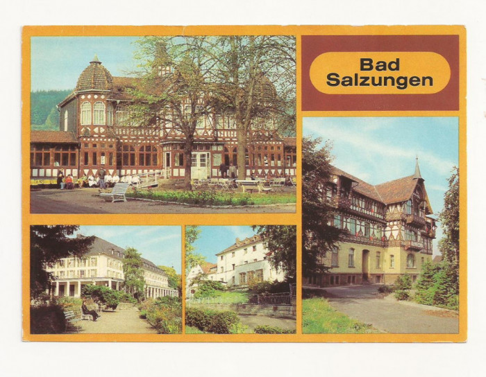 SG3 - Carte Postala - Germania, DDR Bad Salzungen, necirculata 1983