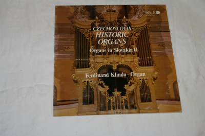 Czechoslovak historic organs - II- Ferdinand Klinda - Organ - Opus 1979 vinil foto