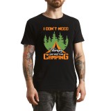 Tricou Barbati Travel Explorer, bumbac premium, negru, marimea L