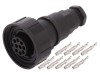 Conector Circular Mufă Mamă 9 Pin Filet Interior PX0728/S