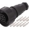 Conector Circular Mufă Mamă 9 Pin Filet Interior PX0728/S