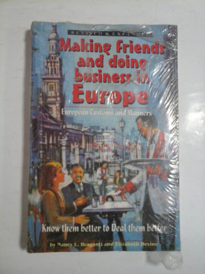 MAKING FRIENDS AND DOING BUSINESS IN EUROPE - BY NANCY L. BRAGANTI AND ELIZABETH DEVINE foto
