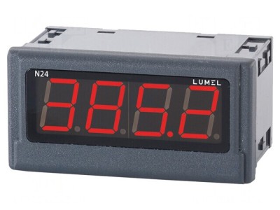 Voltmetru Digital LED 4 Cifre -100&amp;divide;100V pentru Montare foto