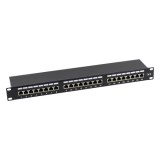 Patch Panel 1U, FTP cat5e, 24 porturi RJ45 - ASYTECH Networking ASY-PP-FTP5E-24