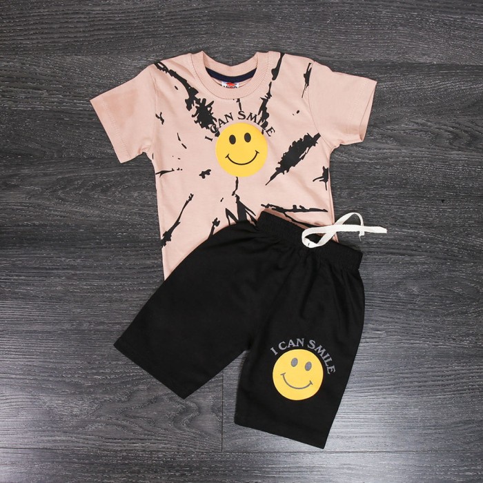 Set copii 1-8 Ani Smiley CreamMarimea