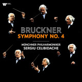 Bruckner Symphonia No. 4 Roma Celibidache (2xVinil) LP - Nou Sigilat, Editie 2021