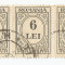 Rom&acirc;nia, LP IV.14d/1926, Taxă de plată, tip. negru, h. albă, eroare 18, oblit.