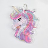 Set unicorn cu elastice multicolore