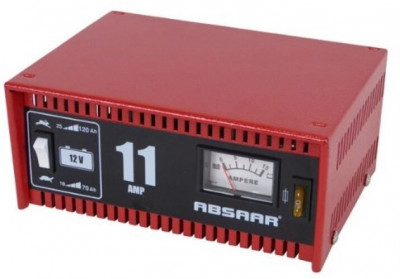 Redresor baterie auto Absaar Germany 12V 11A incarcator cu incarcare normala/rapida si indicator cu led Kft Auto foto