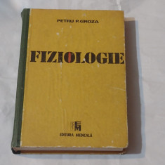 PETRU P.GROZA - FIZIOLOGIE