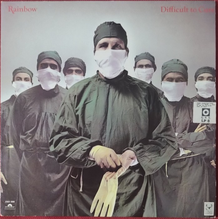 Rainbow &ndash; Difficult To Cure, LP, Scandinavia, 1981, stare excelenta (VG+)