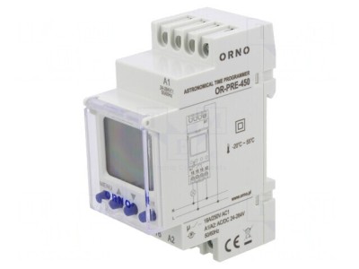 &amp;Icirc;ntrerupător Temporizator 230V Șină DIN IP20 foto