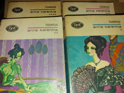 LEV TOLSTOI- ANNA KARENINA ,4 VOL TD foto