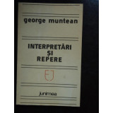 Interpretari si repere - George Muntean
