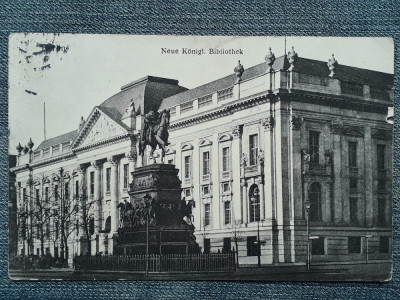 593 - Berlin / Biblioteca regala / carte postala antebelica / Germania vedere foto