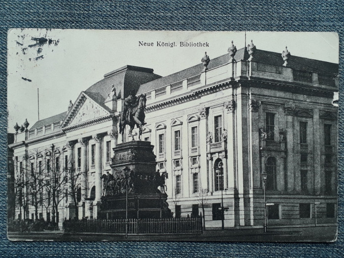 593 - Berlin / Biblioteca regala / carte postala antebelica / Germania vedere