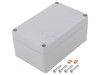Carcasă Universală Aluminiu Gri IP68 80x125x57mm