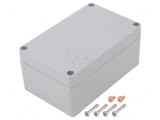 Carcasă Universală Aluminiu Gri IP68 80x125x57mm