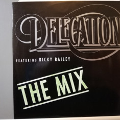 Delegation feat Ricky Bailey – Mix (1989/ZYX/RFG) - Vinil Maxi Single 45rpm/NM+