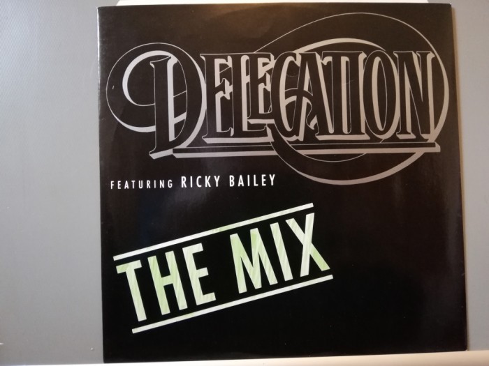 Delegation feat Ricky Bailey &ndash; Mix (1989/ZYX/RFG) - Vinil Maxi Single 45rpm/NM+