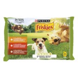 Cumpara ieftin Friskies Adult cu Pui si Morcovi in Sos, 4x85 g