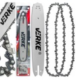 Set lama si doua lanturi, 35 cm, 26 dinti, pas 3/8 Picco, Verke