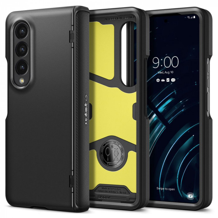 Spigen - Slim Armor Pro - Samsung Galaxy Z Fold 4 Negru