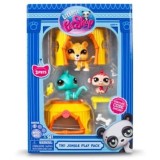 Set 3 figurine Littlest Pets Shop - Tiki Jungle