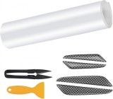 Set folie de protectie cu unelte LAMEK, 7 piese, plastic, transparent/negru/galben