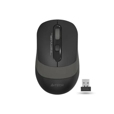 Mouse A4TECH gaming wireless optic negru / gri FG10 Grey foto
