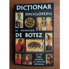 Tatiana Petrache - Dictionar enciclopedic al numelor de botez (1998)