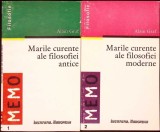 MARILE CURENTE ALE FILOSOFIEI ANTICE. MARILE CURENTE ALE FILOSOFIEI MODERNE VOL.1-2-ALAIN GRAF-335178